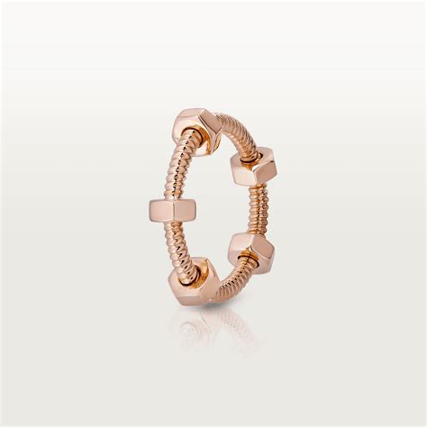 cartier bague ecrou